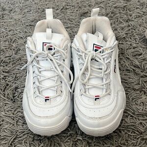 Fila Classic White Athletic Shoes
